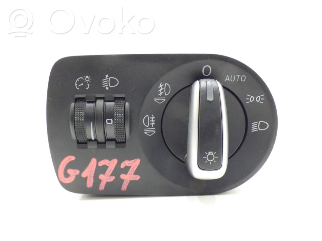 Audi A3 S3 8P Interruptor de luz 