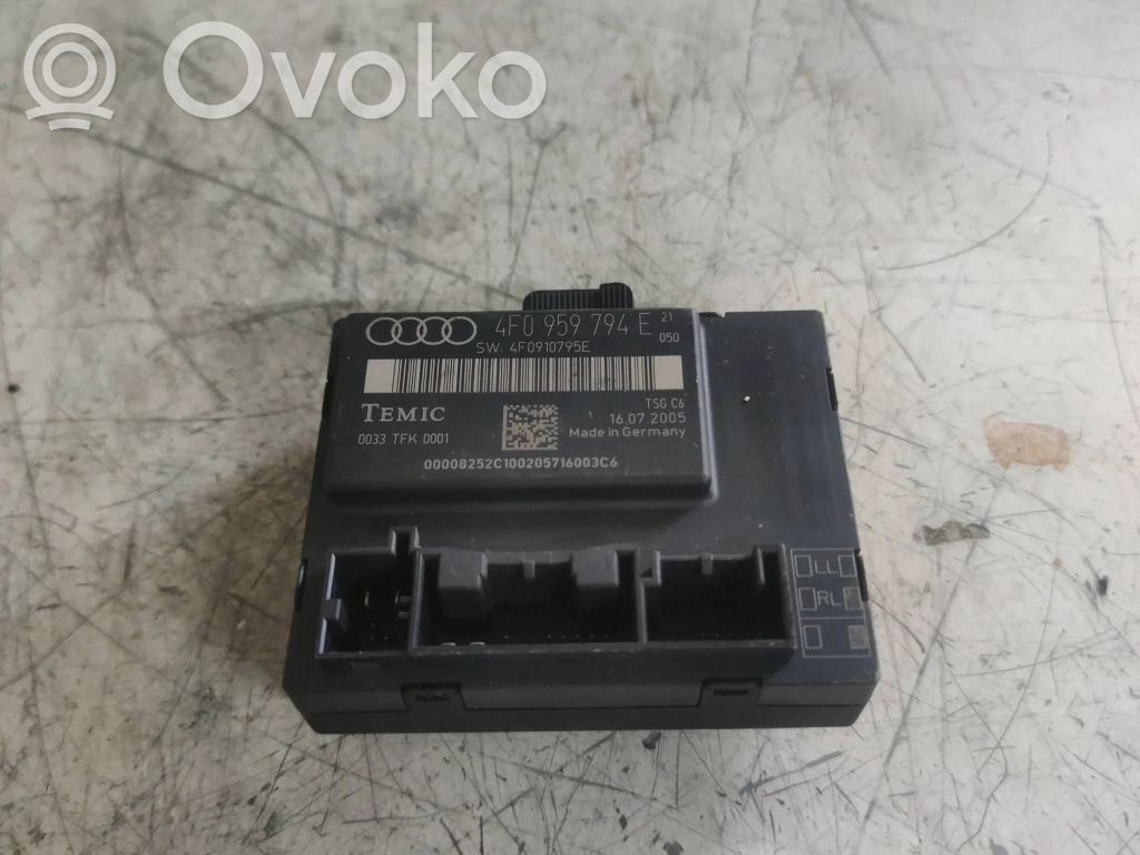 Door control unit/module   4F0959794E,0033TFK0001,4F0910795E