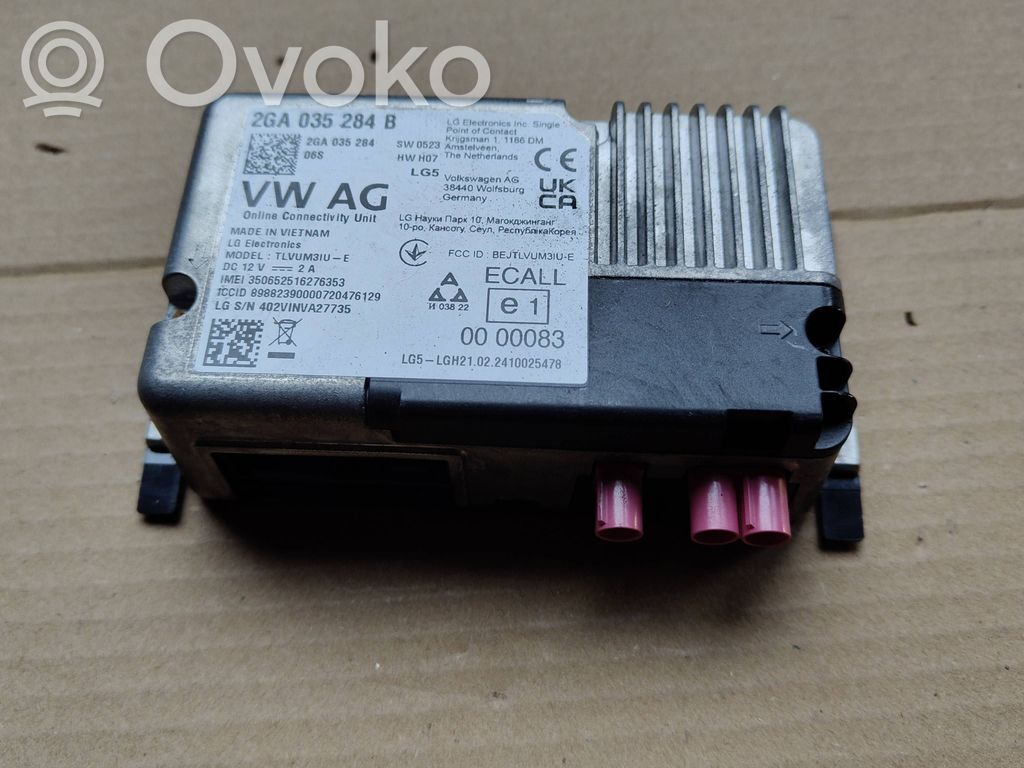 Skoda Fabia Mk4 (6VA) Interjero komforto antena 