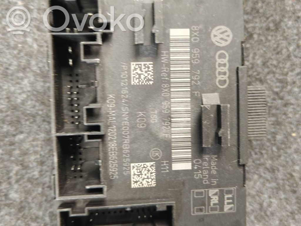 Oven ohjainlaite/moduuli   8X0959792F