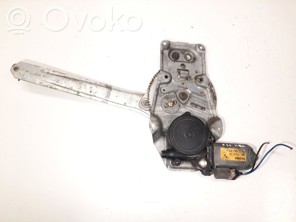 BMW 3 E36 Mécanisme lève-vitre de porte arrière avec moteur 