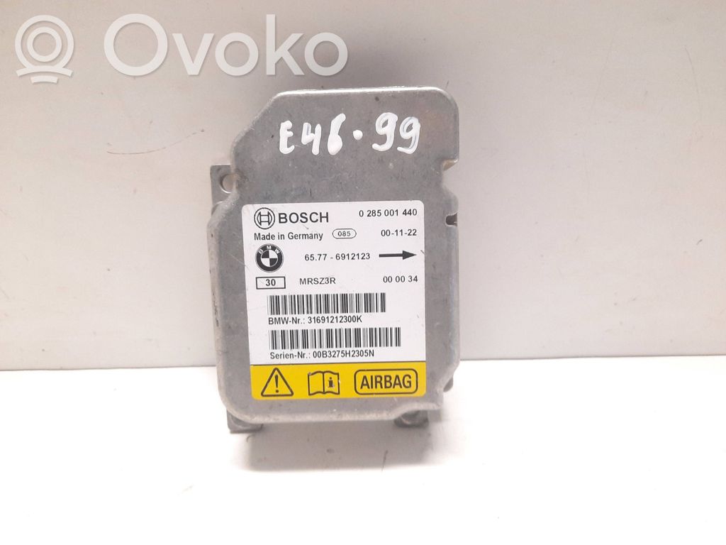 BMW 3 E46 Airbag control unit/module 