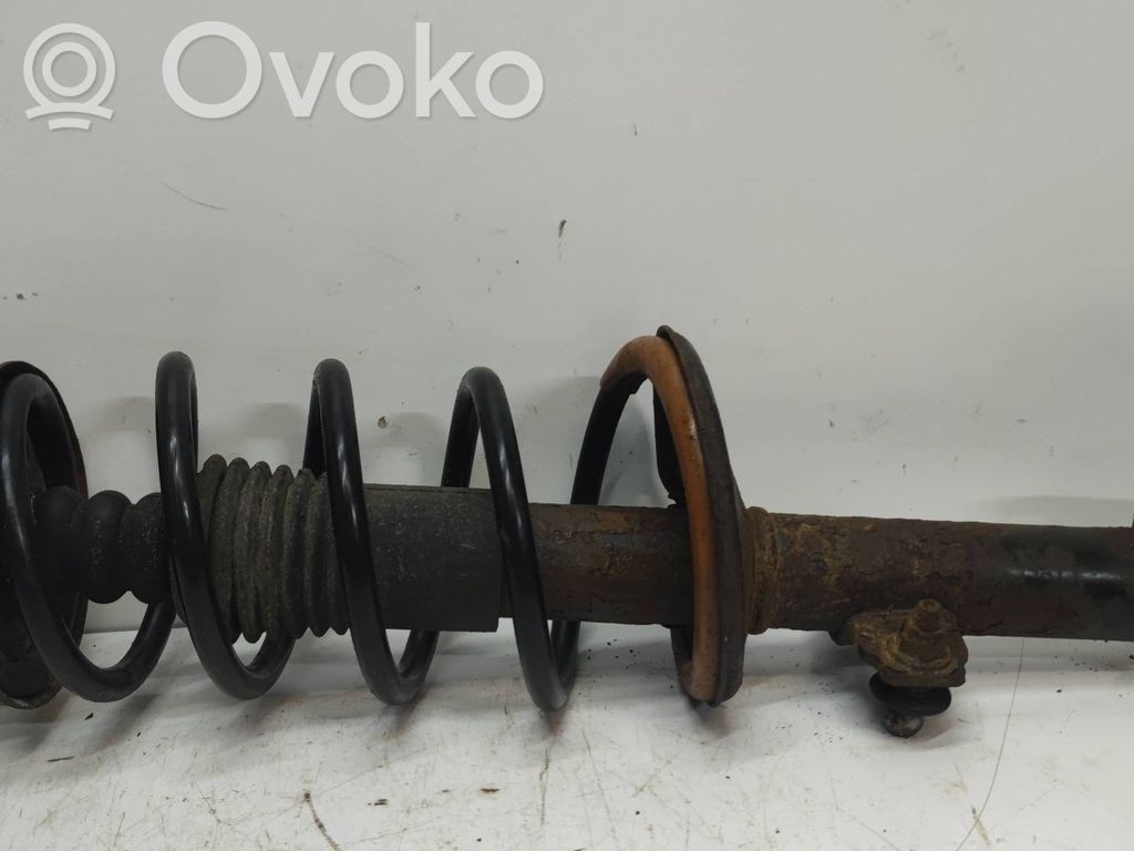 Front shock absorber with coil spring