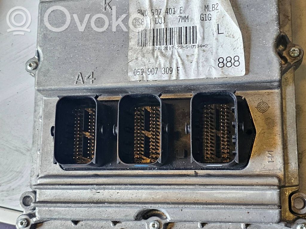Engine control unit/module   8W0907401E,059907309F