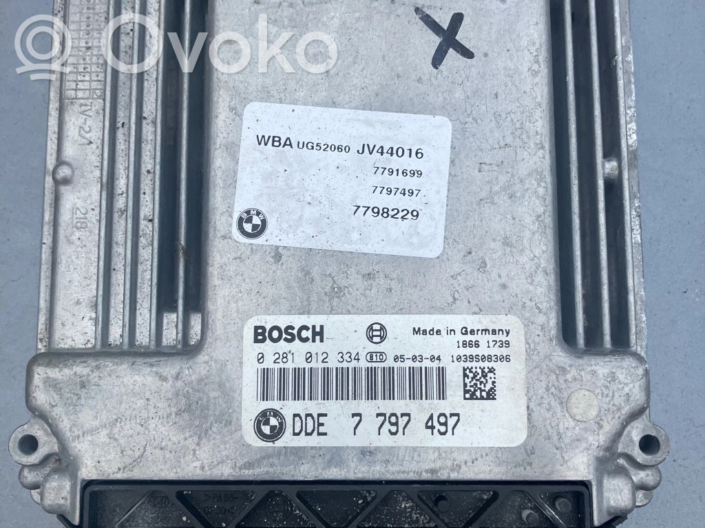 Engine control unit/module   7797497,7798229,0281012334