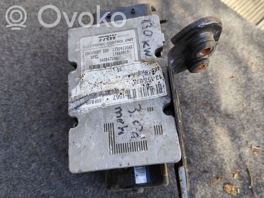 Bomba de ABS   13509220AE,13663919,54084729A