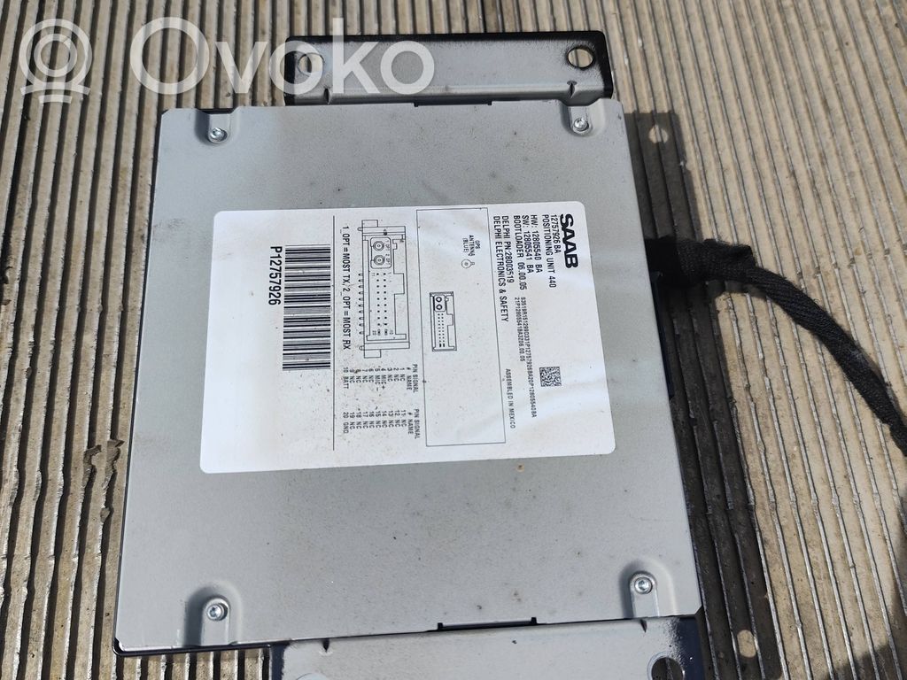 Saab 9-3 Ver2 GPS navigation control unit/module 