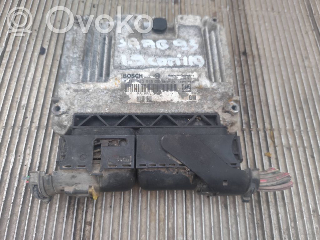Engine control unit/module   0281013515,55563326,1039S15048