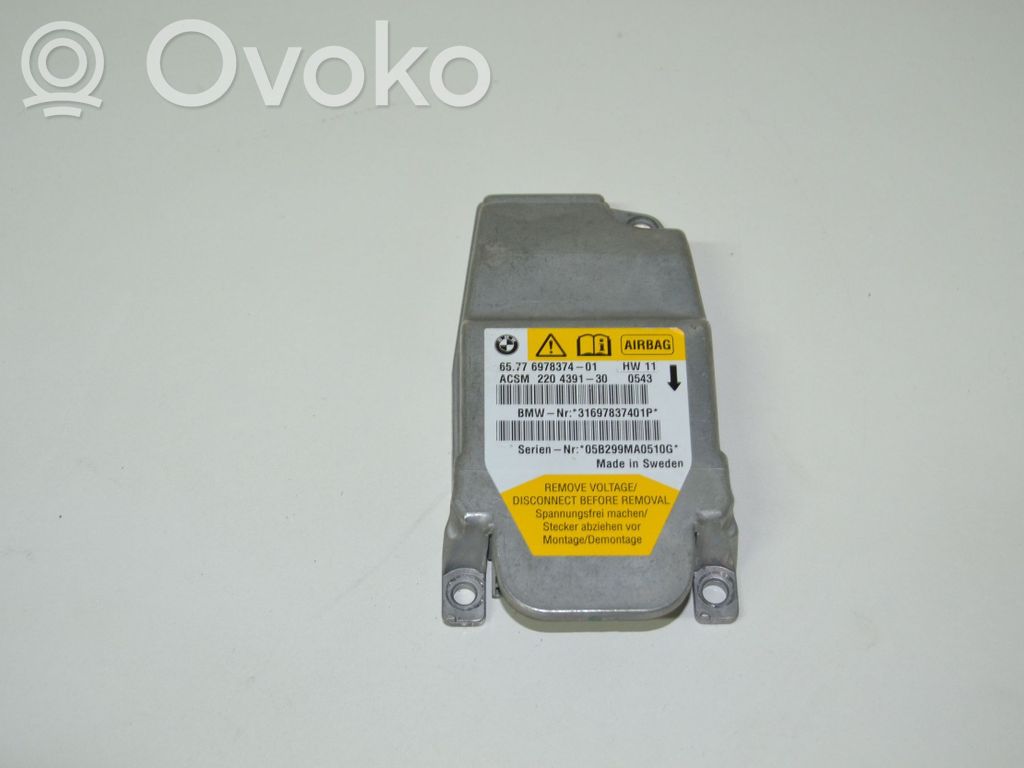 BMW 5 E60 E61 Airbag control unit/module 