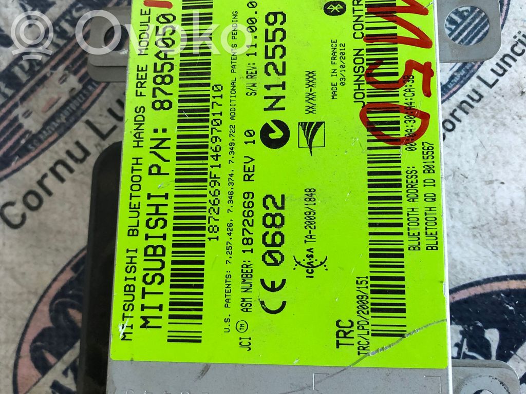 Bluetooth control unit module   8785A050,8785A050