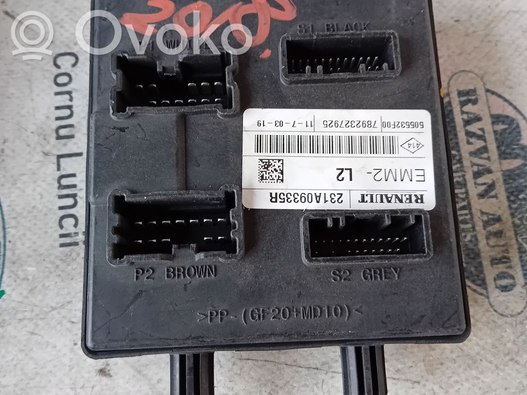 Other control units/modules   231A09335R,231A09335R
