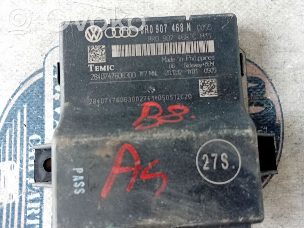Módulo de control Gateway   8R0907468N,8R0907468N