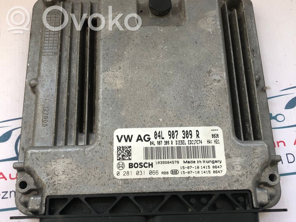 Engine control unit/module   04L907309R,04L907309R,19299