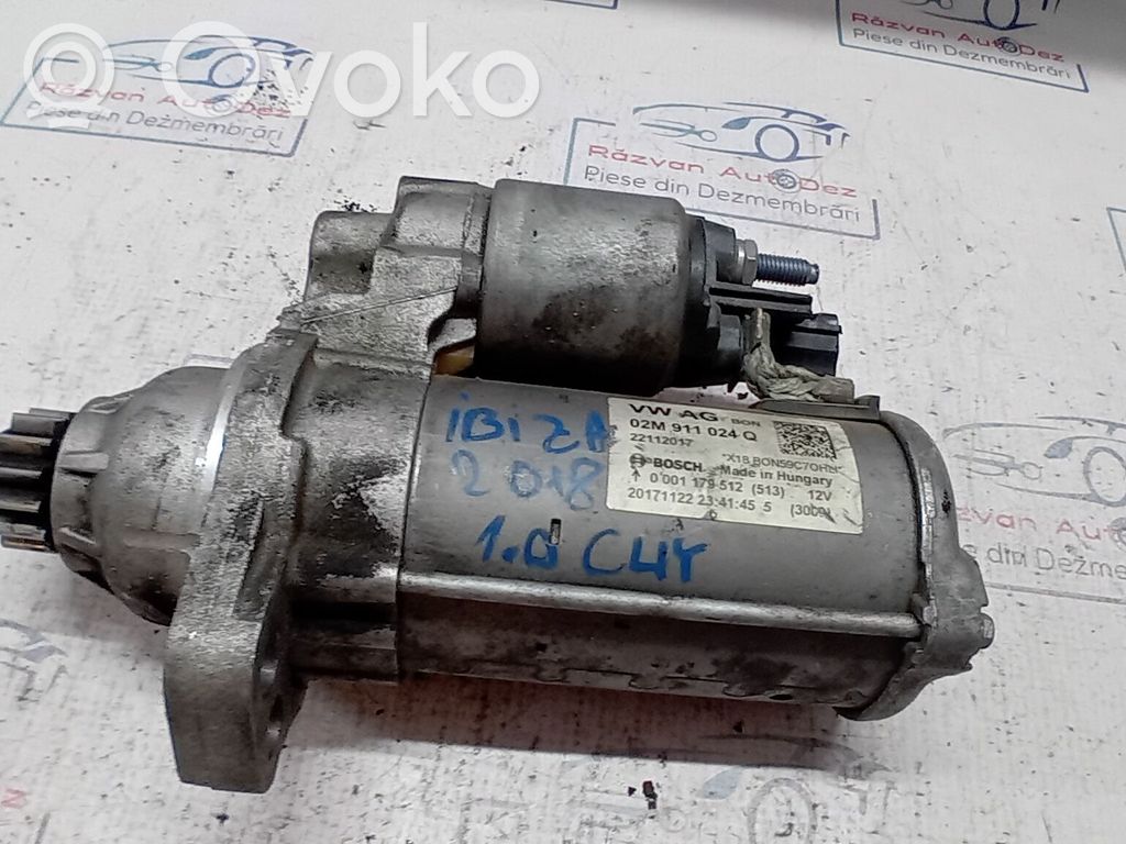 Seat Ibiza I (021A) Starter motor 