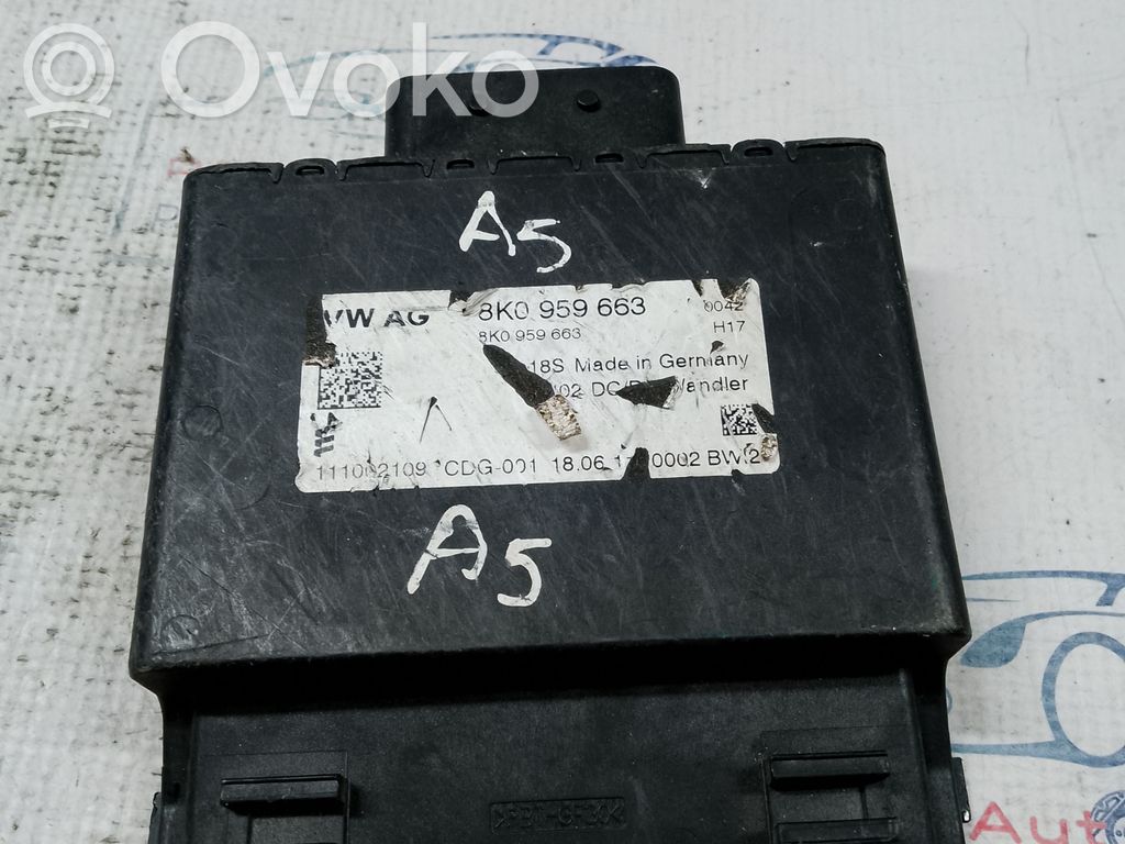 Audi A5 8T 8F Muut ohjainlaitteet/moduulit 