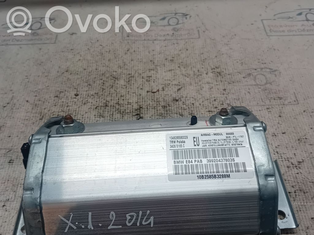 BMW X1 E84 Poduszka powietrzna Airbag pasażera 