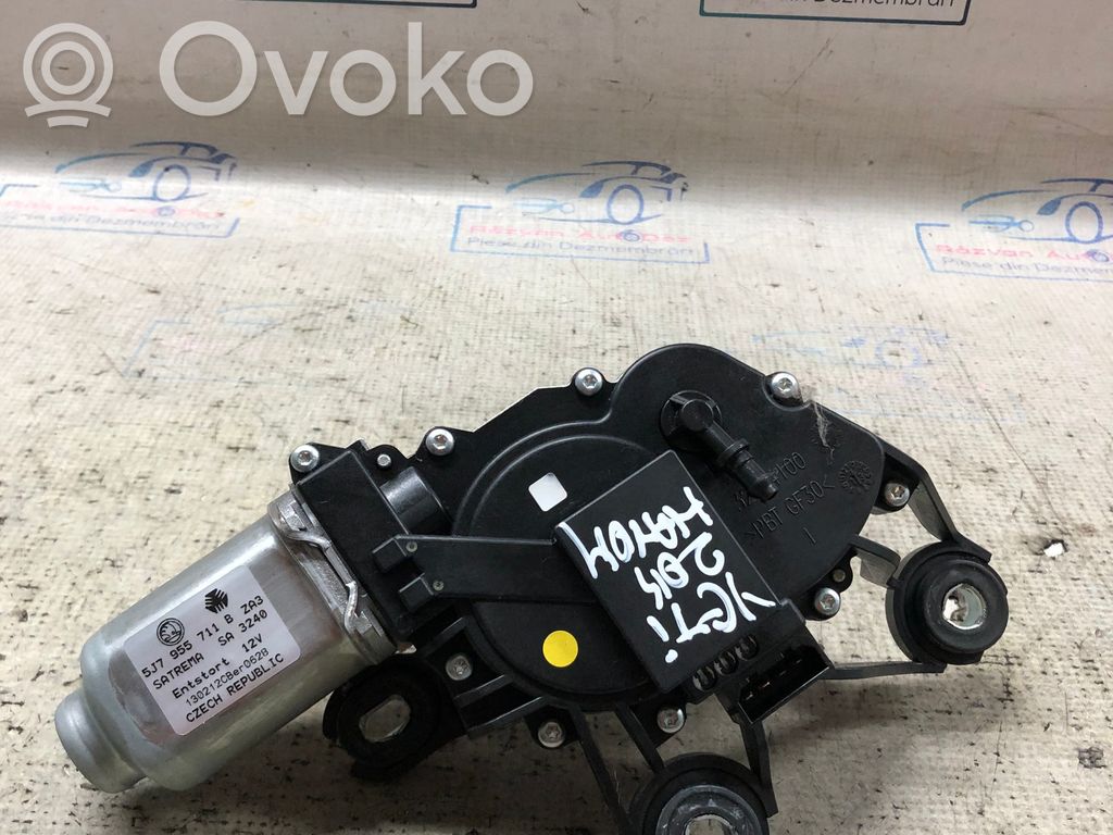 Skoda Yeti (5L) Motor del limpiaparabrisas trasero 