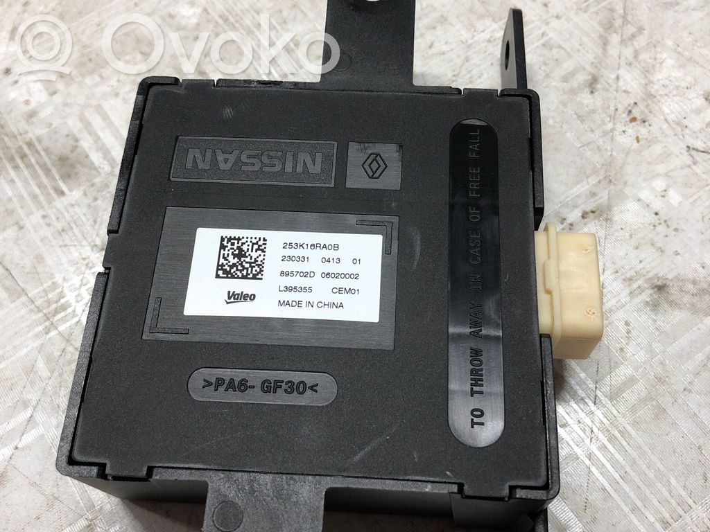 Central body control module   253K16RA0B,253K16RA0B,82220