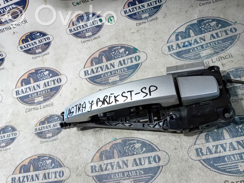 Vauxhall Astra J Rear door exterior handle 