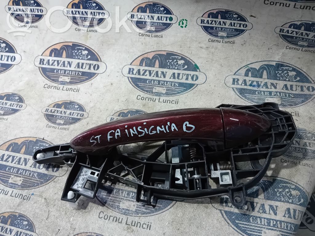 Opel Insignia B Klamka zewnętrzna drzwi przednich 