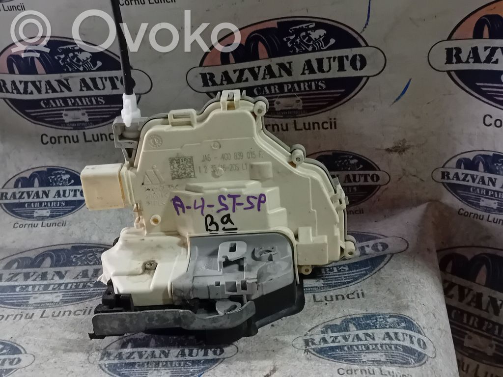 Audi A4 S4 B9 Zamek drzwi przednich 