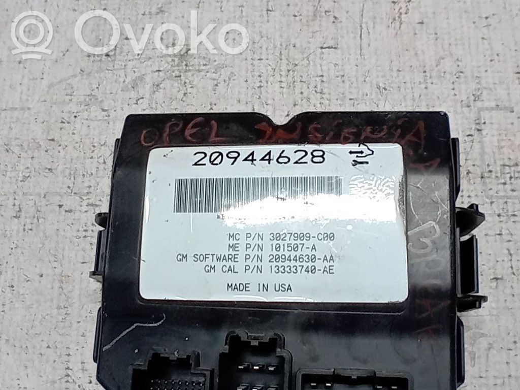 Vauxhall Insignia A Central body control module 