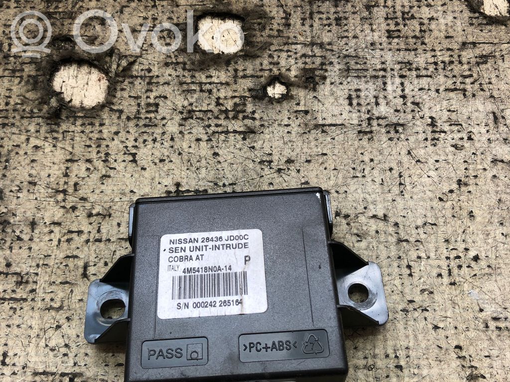 Nissan Qashqai Unidad de control/módulo de alarma 