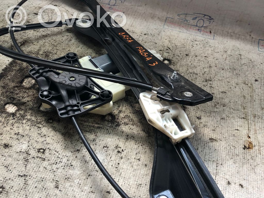 Skoda Fabia Mk3 (NJ) Regulador de puerta delantera con motor 