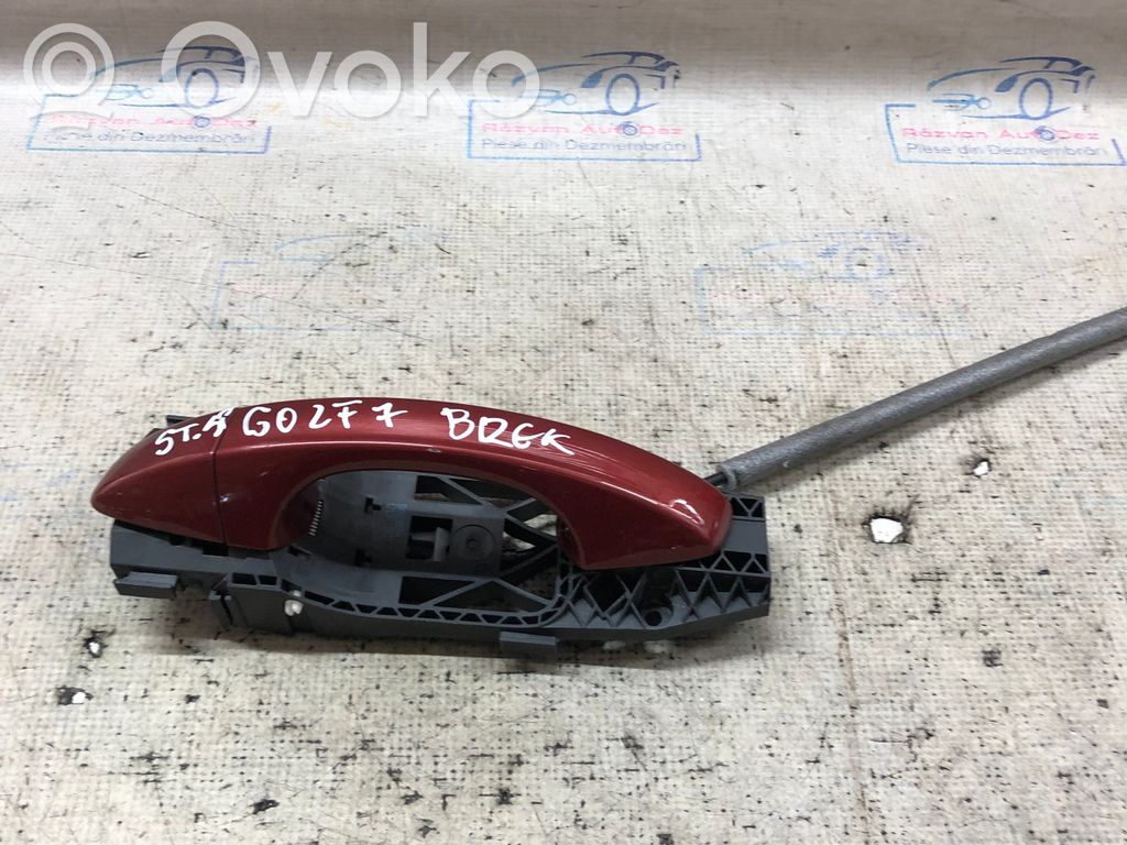 Volkswagen Golf VII Klamka zewnętrzna drzwi tylnych 