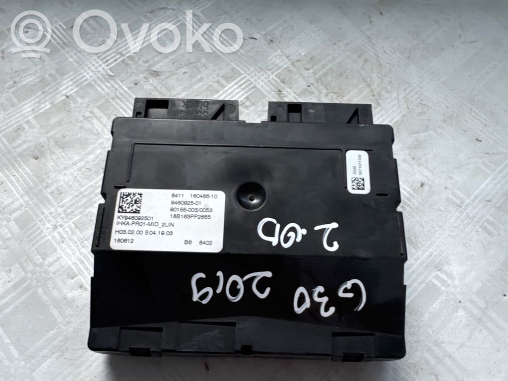 BMW 5 E12 Sterowania klimatyzacji / Ogrzewania 