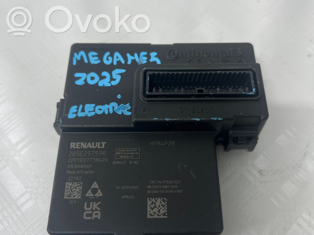Other control units/modules   285E25759R,285E25759R