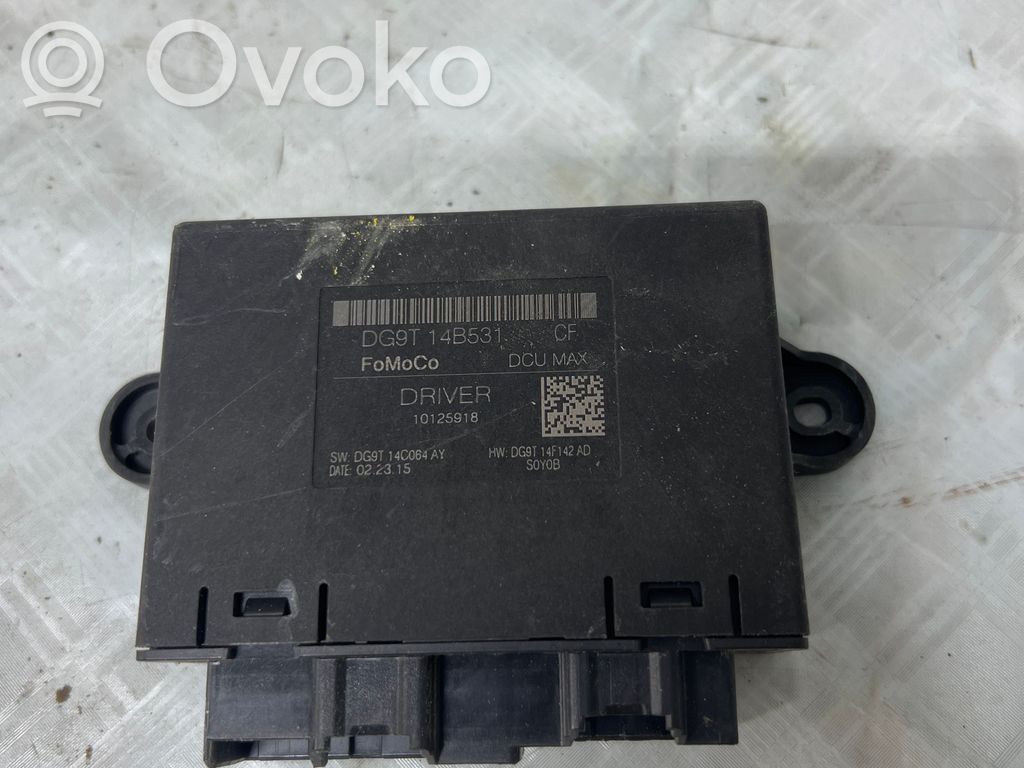 Centralina/modulo portiere   DG9T14B531,DG9T14B531