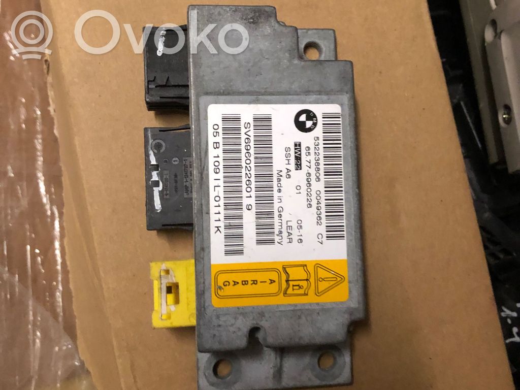 Unidad de control/módulo del Airbag   65776960226,6960226,532238806