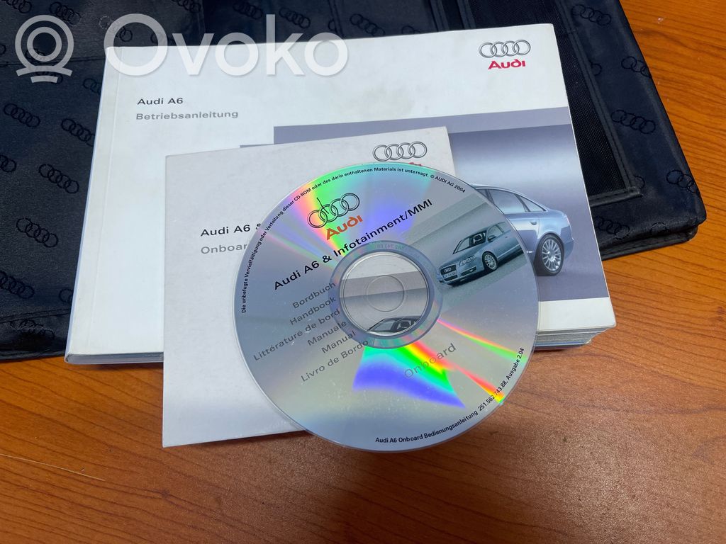 Audi A6 S6 C6 4F Książka serwisowa 