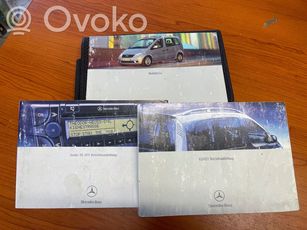 Mercedes-Benz Vaneo W414 Książka serwisowa 