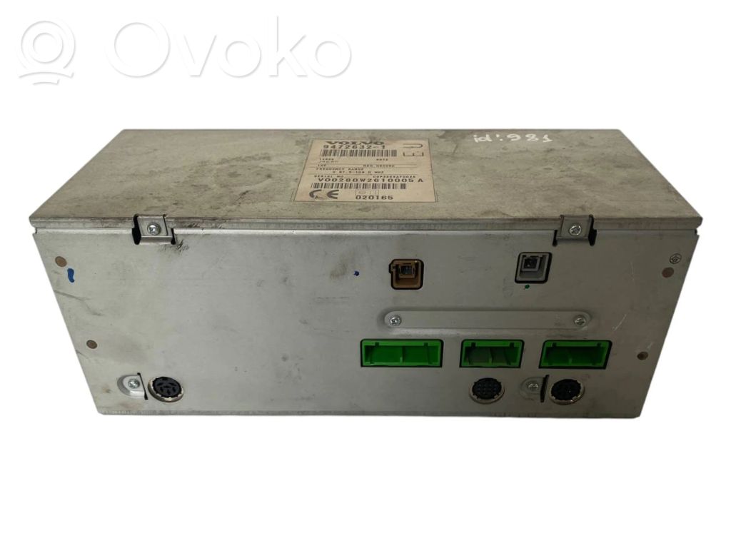 Volvo S80 GPS navigation control unit/module 