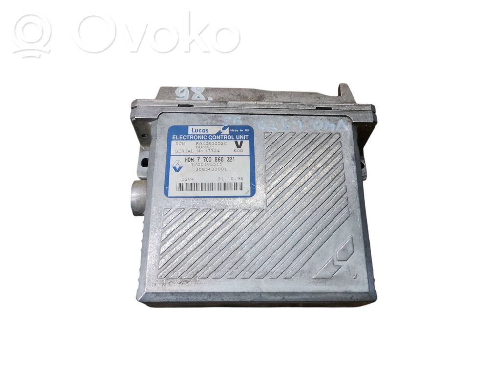Volvo S40, V40 Engine control unit/module 