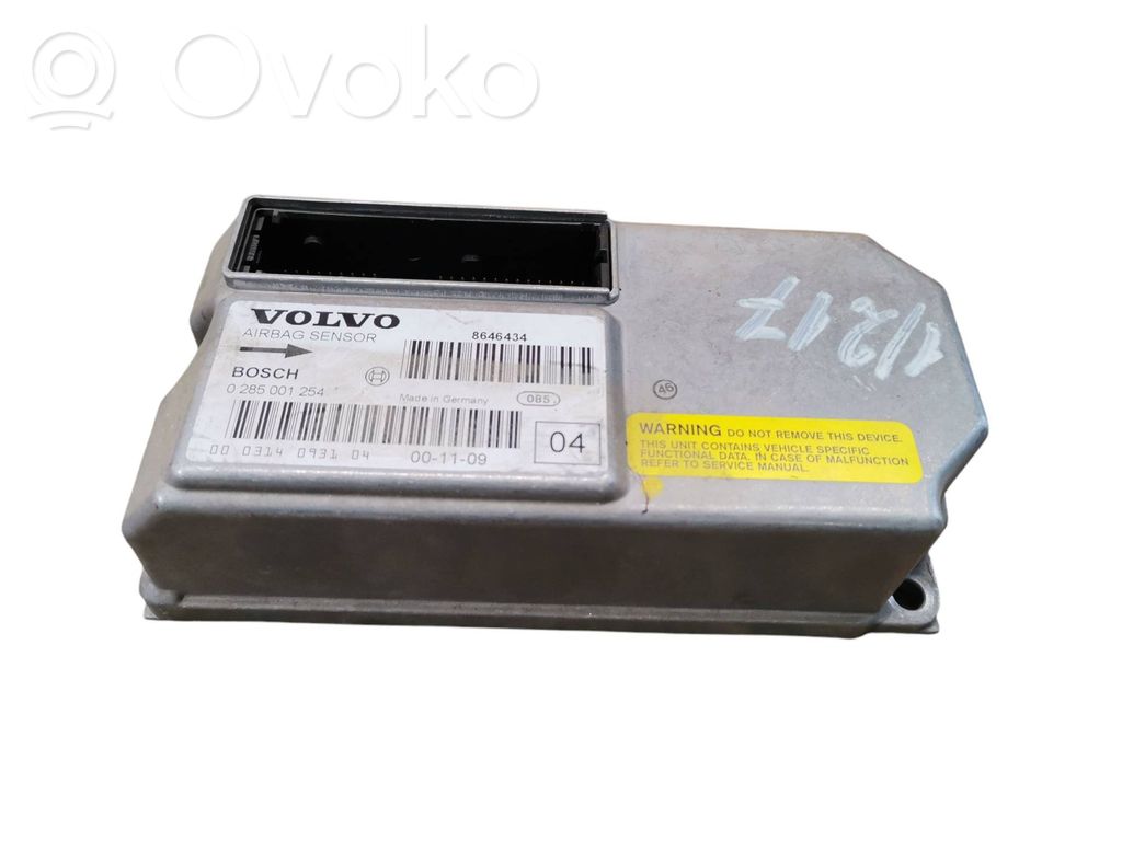 Volvo S60 Airbag control unit/module 