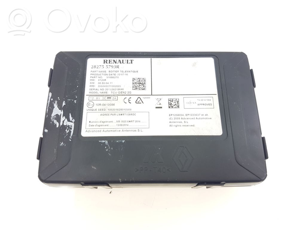 GPS navigation control unit/module   282755793R,51986270