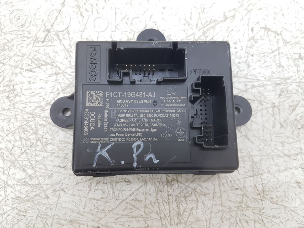 Ford Escape III Unitate/modul de control fără cheie (KESSY) 