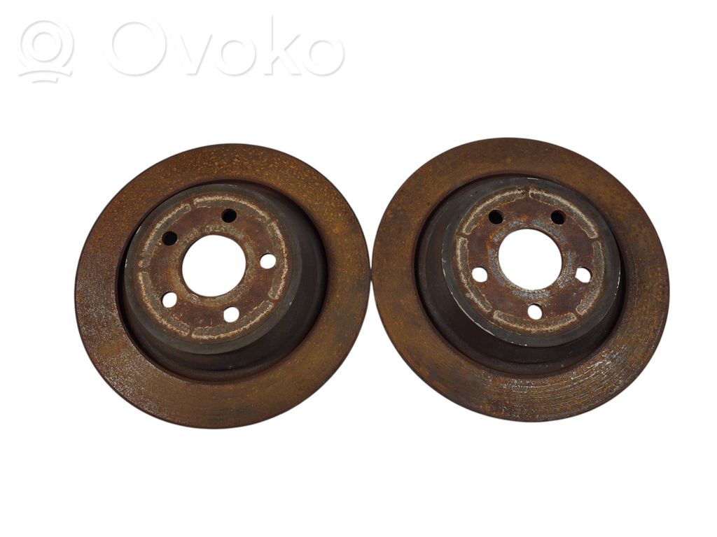 Ford Fusion II Tarcza hamulca tylnego 