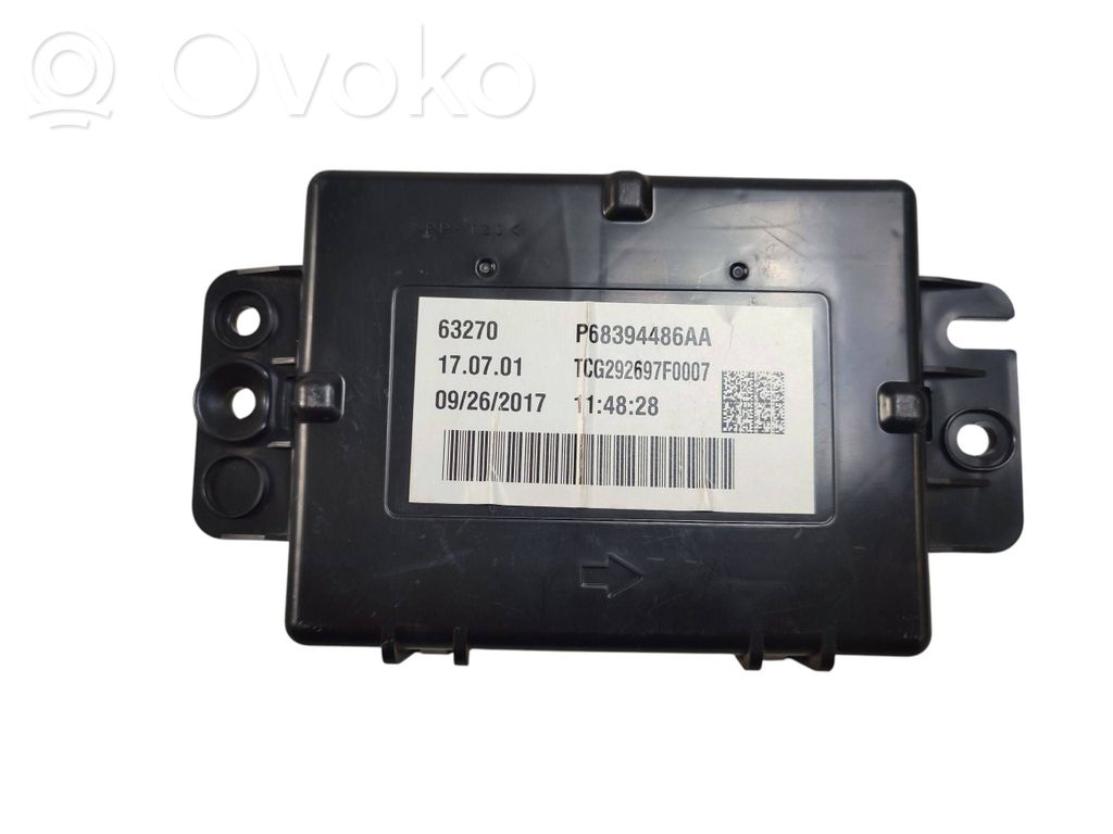 Chrysler Pacifica Climate control unit 