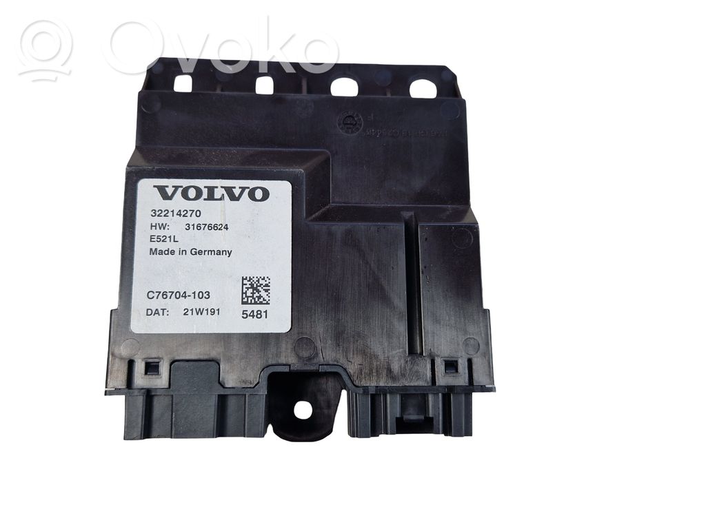 Volvo XC60 Sterownik / Moduł elektrycznej klapy tylnej / bagażnika 