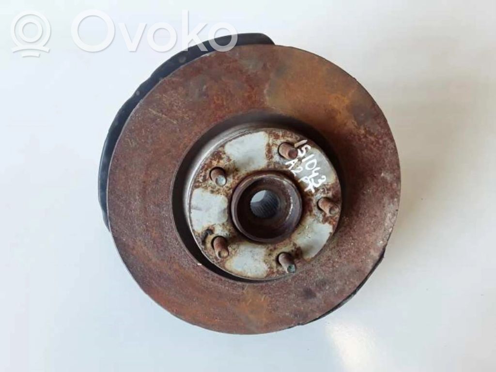 Front wheel hub spindle knuckle
