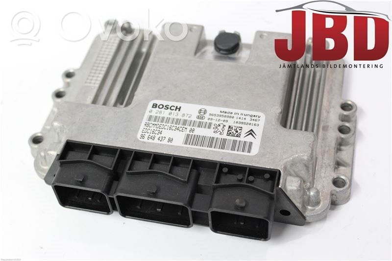 Peugeot 407 Unité de commande / module d'injection 