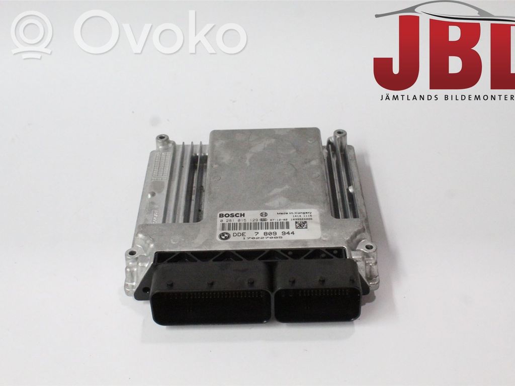 BMW 5 E60 E61 Unidad de control/módulo de la inyección 