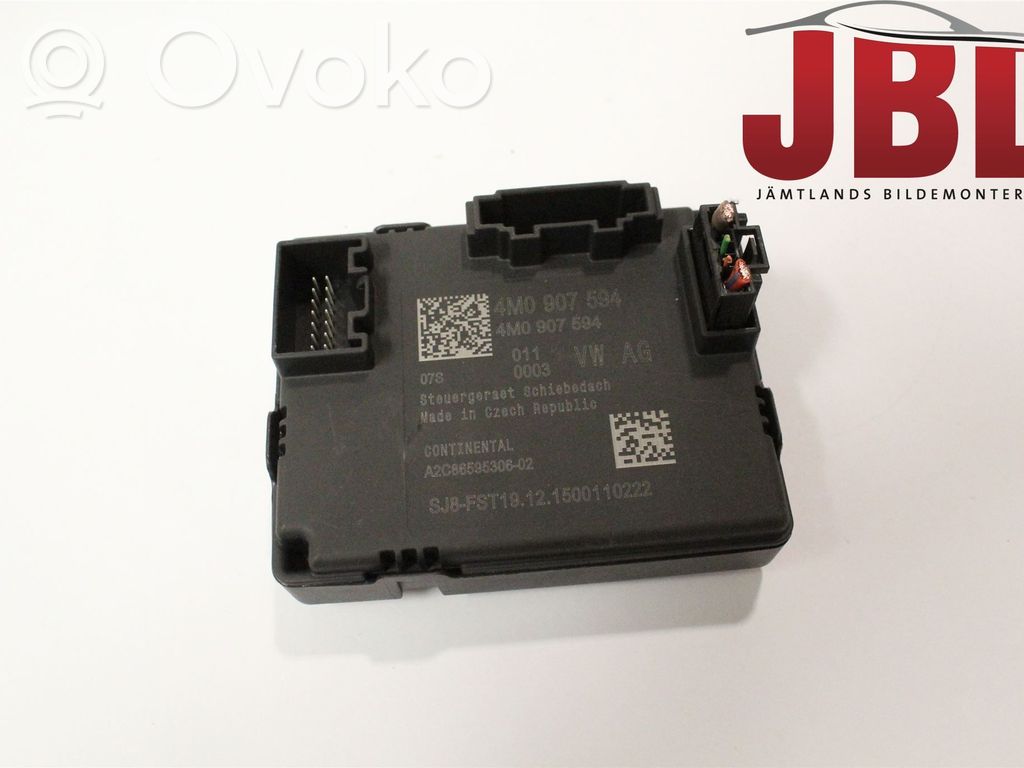 Unité de commande / module de toit ouvrant   4M0907594,4K0907594AA