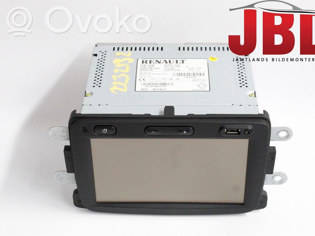 Renault Captur Panel / Radioodtwarzacz CD/DVD/GPS 