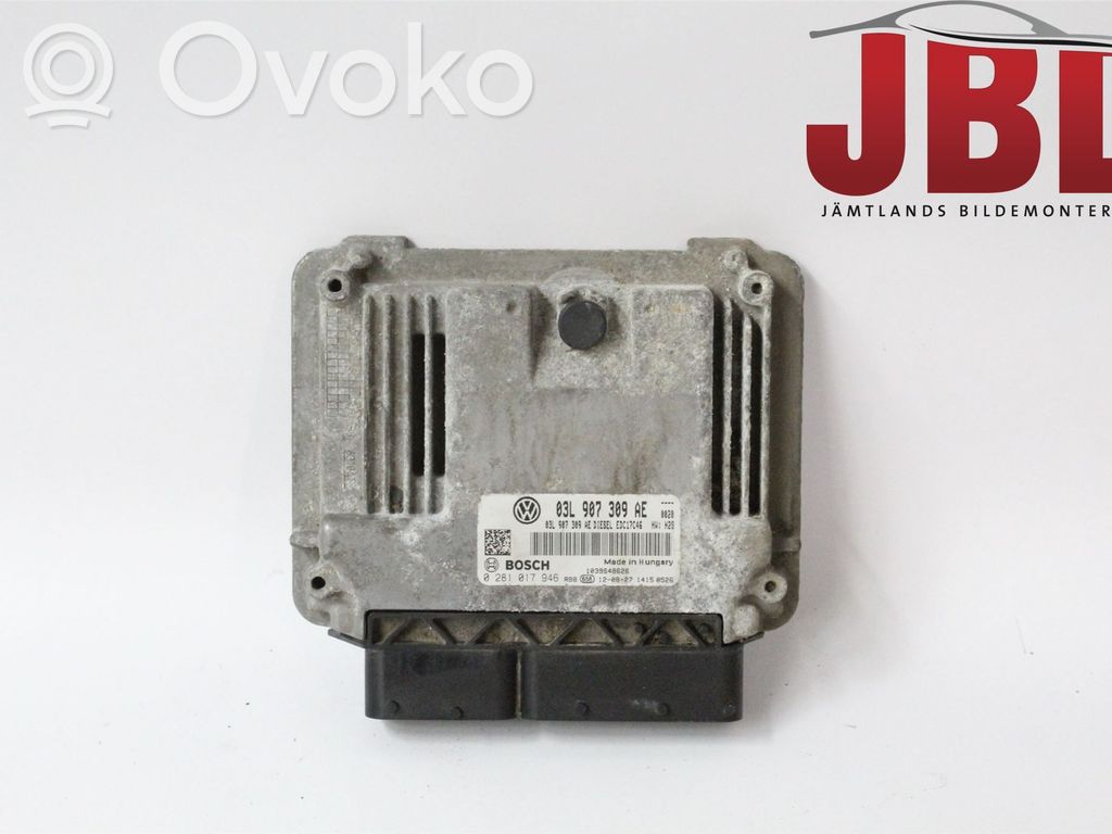 Volkswagen PASSAT B7 Unité de commande / module d'injection 