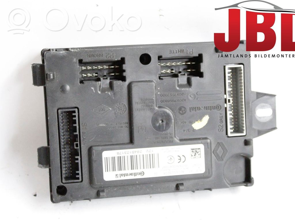 Module confort   284B10659R,284B11867R,284B10317R